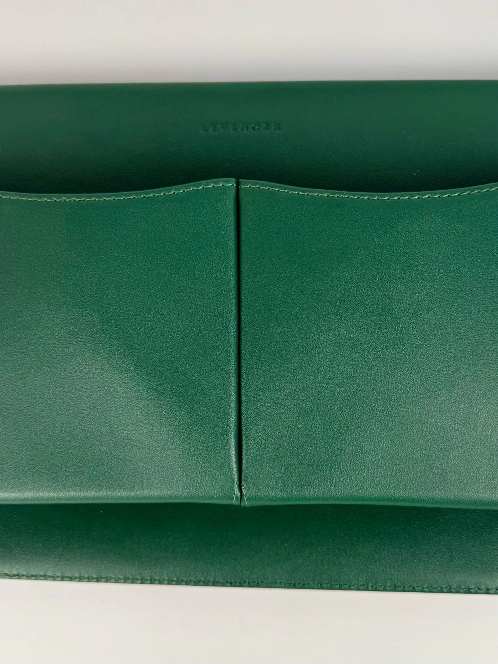LEVENGER Lev Tex Foldable Green Tablet Stand With Pockets NEW